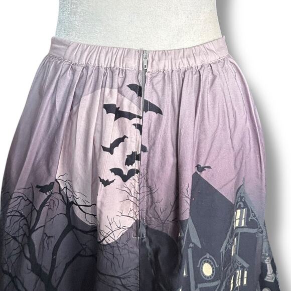 ModCloth Haunted House Halloween Skirt M
Spooky Graveyard Cotton Lined Medium - Picture 4 of 15